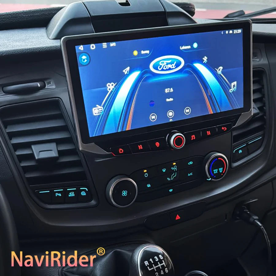 Navirider Screen Radio For Ford Transit T250 2019 2020 2021 2022 2024 2025 Android 10.88in