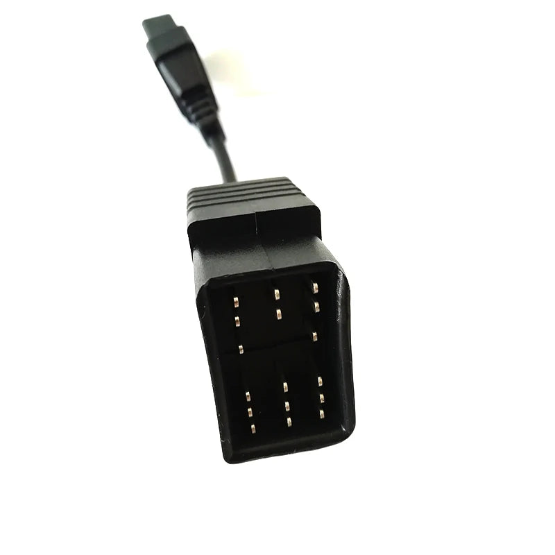 17 Pin to 16 Pin OBDII Adapter Cable OBD1 to OBD2 Connector Plug For Toyota