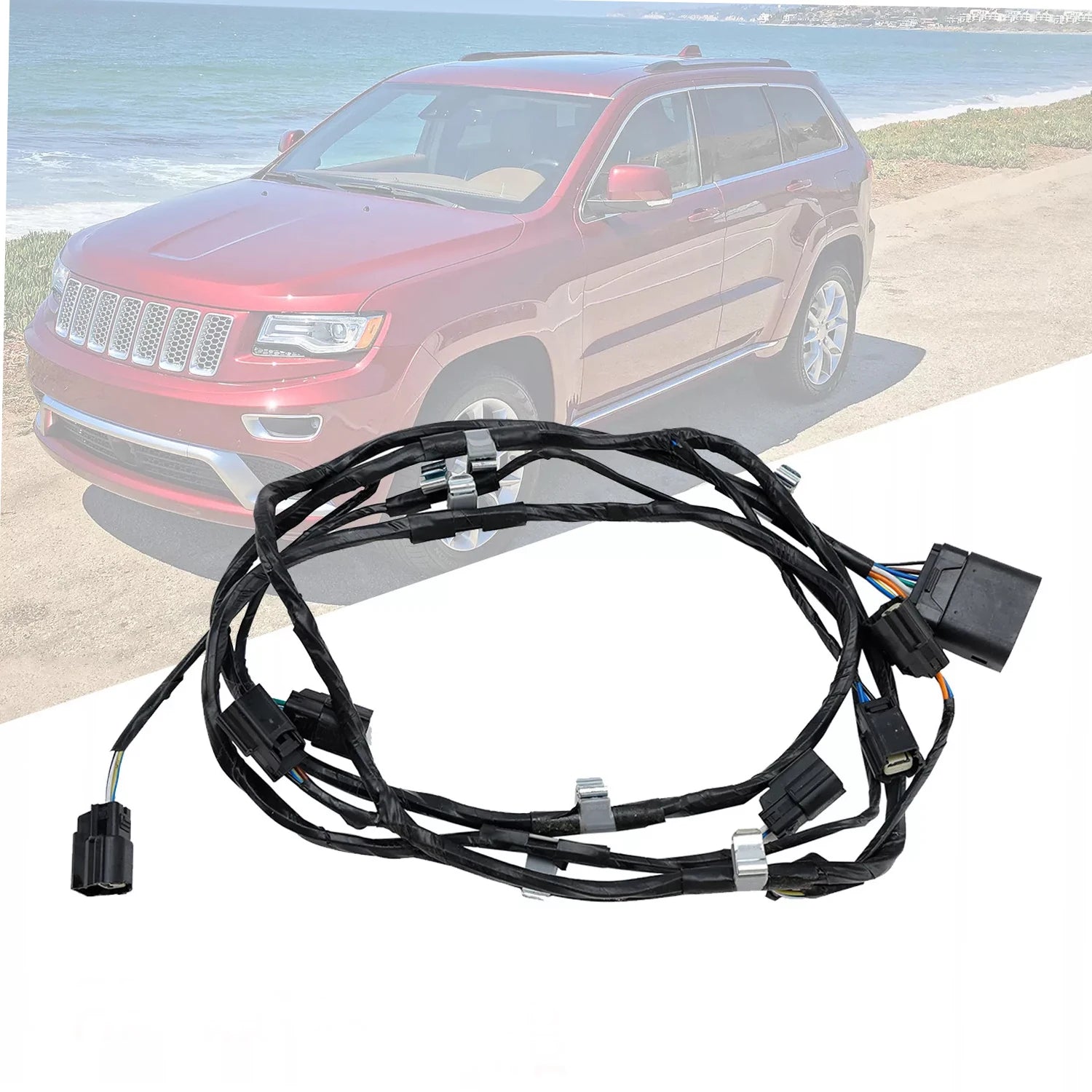 Front Fascia Wiring Harnes 68143109AB For Jeep Grand Cherokee 2014-2015 Front Fascia Wirin