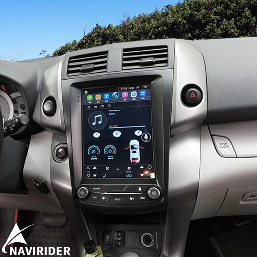 10.4" Touch Screen Car Radio For Toyota RAV4 Rav 4 2008-2010-2011 Android 14 Car Multimedi