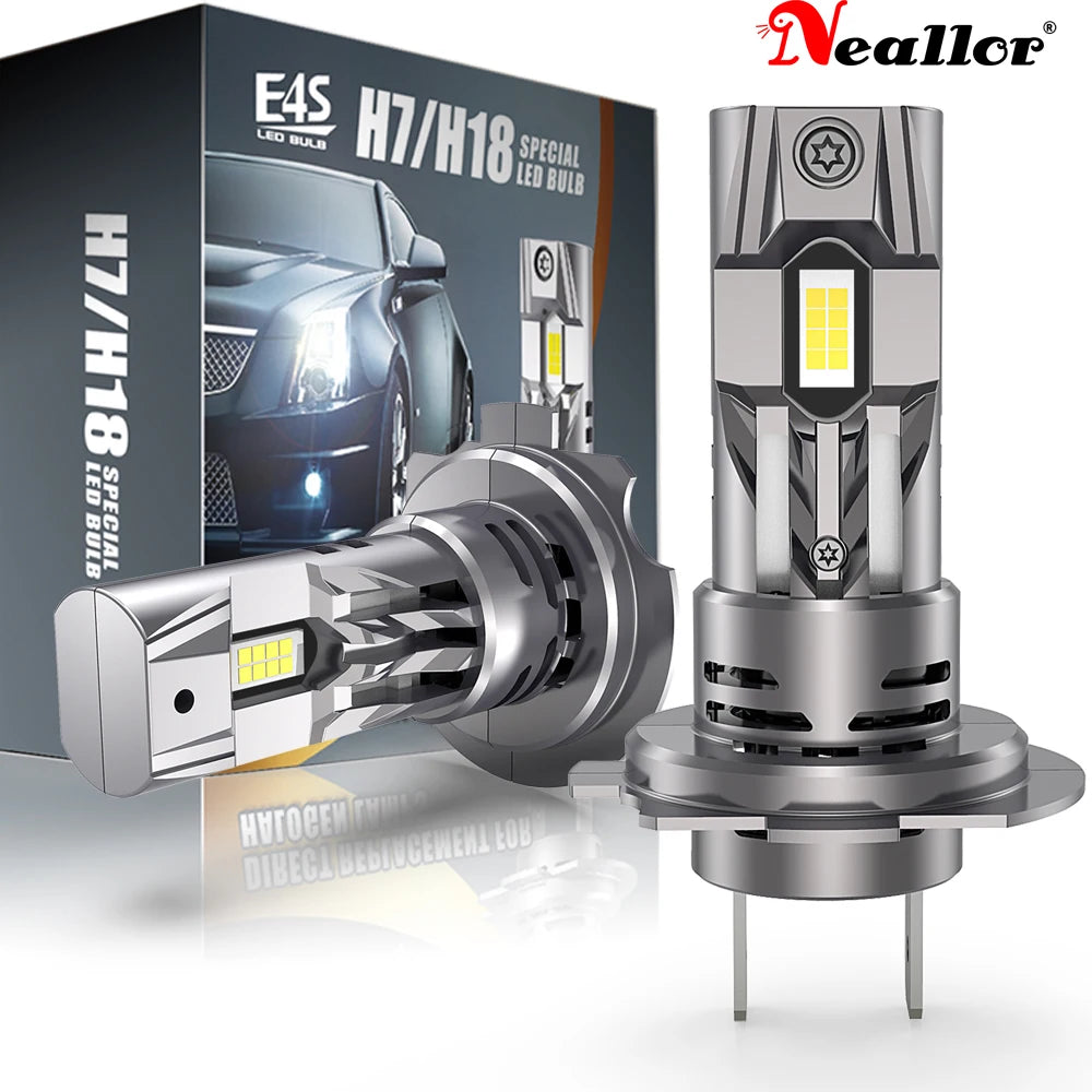 H7 PX26d Led Headlight Canbus No Error Powerful Auto Light No Adapter Required Car Turbo D
