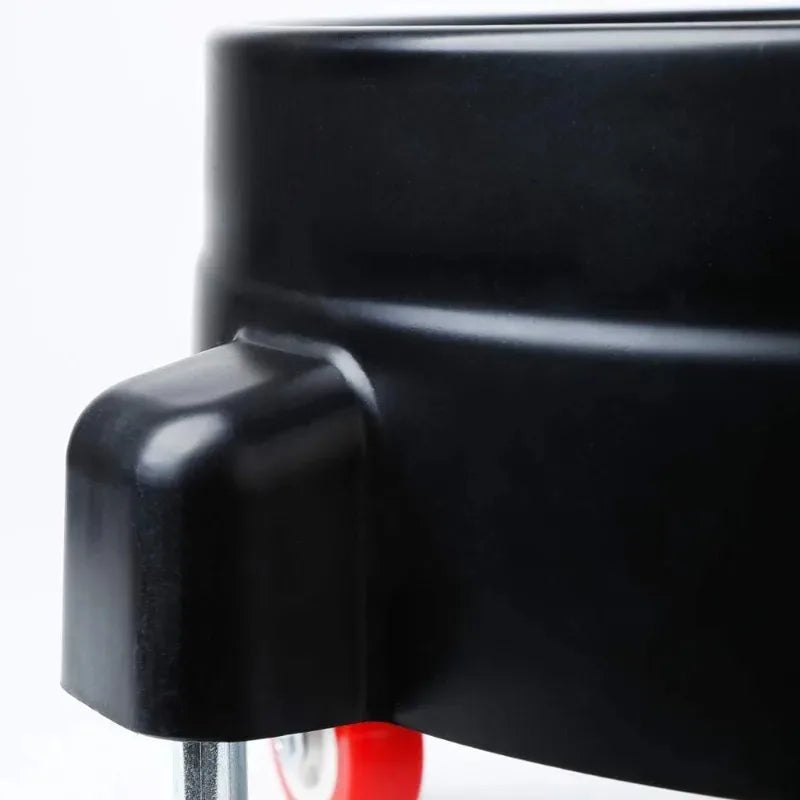 1Pc Removable Rolling Bucket Dolly 360° Turning Swivel Caster Detail Kit with Wheels Storage Tra - Automotive LED Light