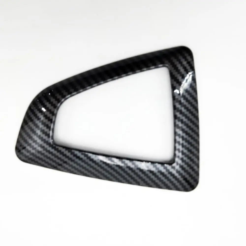 1x Carbon Fiber Look Gear Shift Knob Panel Cover For BMW F20 F22 F30 F32 F34 F36
