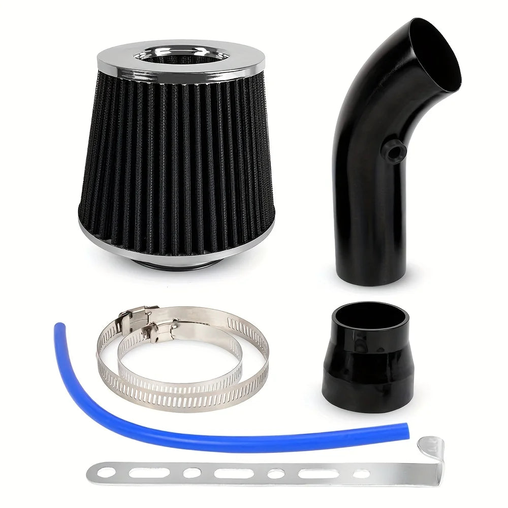 Universal Car Refitted 76mm Mushroom Head Air Filter Intake Pipe Filter High Flow High Cold Cone - Automotive LED Light