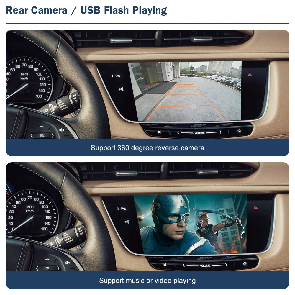 Wireless CarPlay for Cadillac XT5 2016-2019 Android Auto Interface Mirror Link AirPlay Car | AUTOKITSHOP