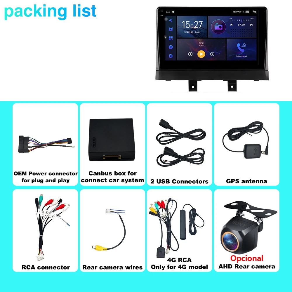 Android Auto Car For Changan Alsvin 3 2018 - 2023 Radio Stereo Head Unit Multimedia Player