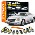 ZITWO Car LED Interior Bulb Kit For Cadillac CTS Sedan Wagon Coupe 2008 2009 2010 2011 2012 2013 - Canbus LED Car Light