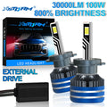 XSTORM H7 LED Lights 120W 30000LM H4 LED Headlight Canbus H1 H11 9005 9012 H3 Car Headligh