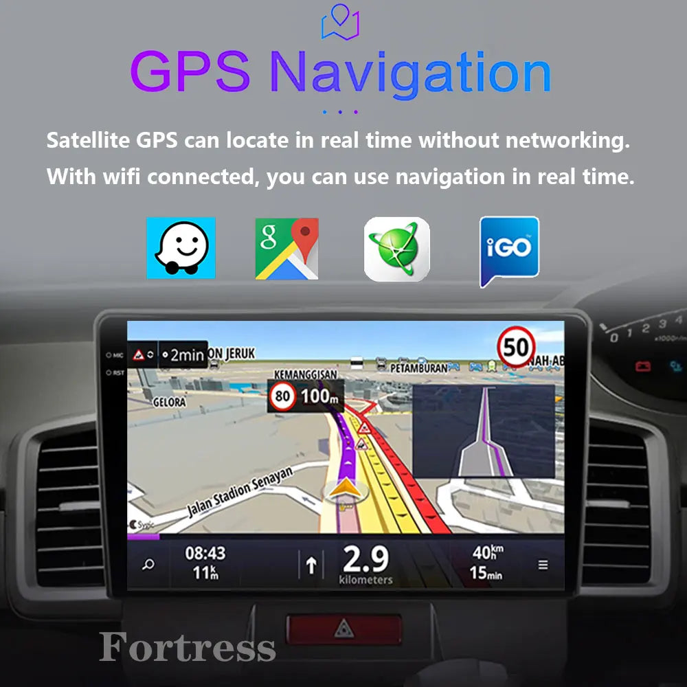 2 Din Android 16 For Honda Freed 1 Spike 2008 - 2016 Car Radio Multimedia Video Player GPS