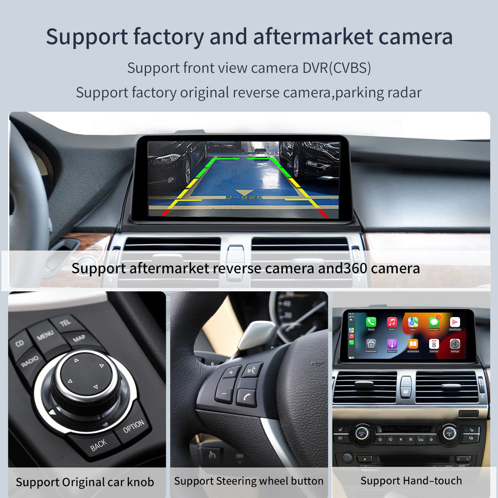 1920*720 10.25inch Wireless Carplay Car Radio For BMW X5 E70 X6 E71 2007-2014 GPS Multimed | AUTOKITSHOP