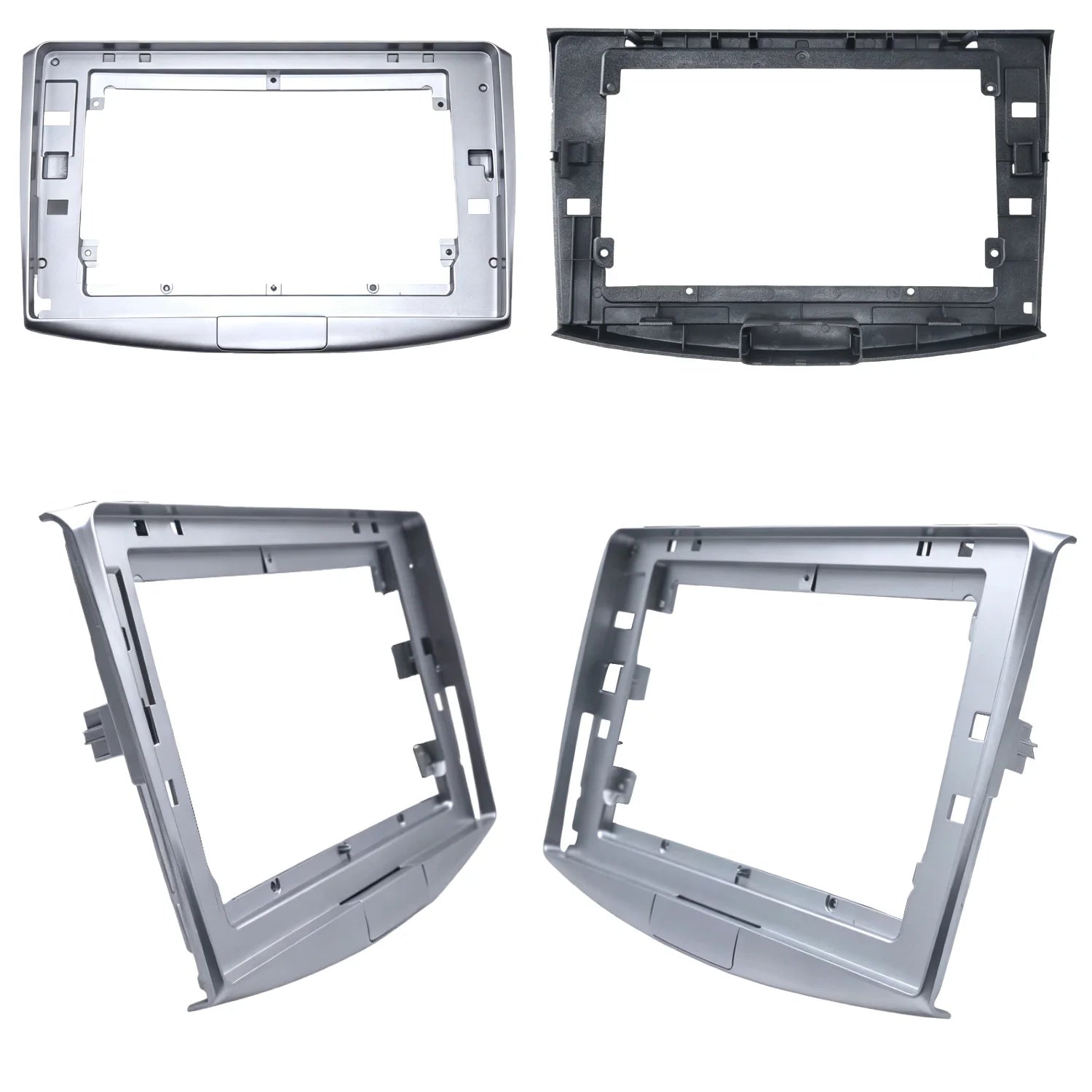 9 Inch Car Radio Dashboard Frame Panel Kit For Volkswagen Magotan Passat 2-DIN Stereo Moun