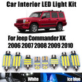 14-Piece LED Interior Light Kit for Jeep - Canbus Error-Free Interior Bulbs