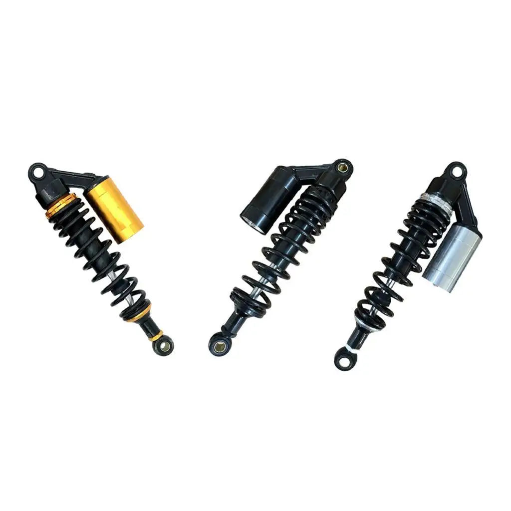 Professional Motorcycle Shock Absorber 345mm Aluminum Spring Suspension Damper Compatible Access - Automotive LED Light