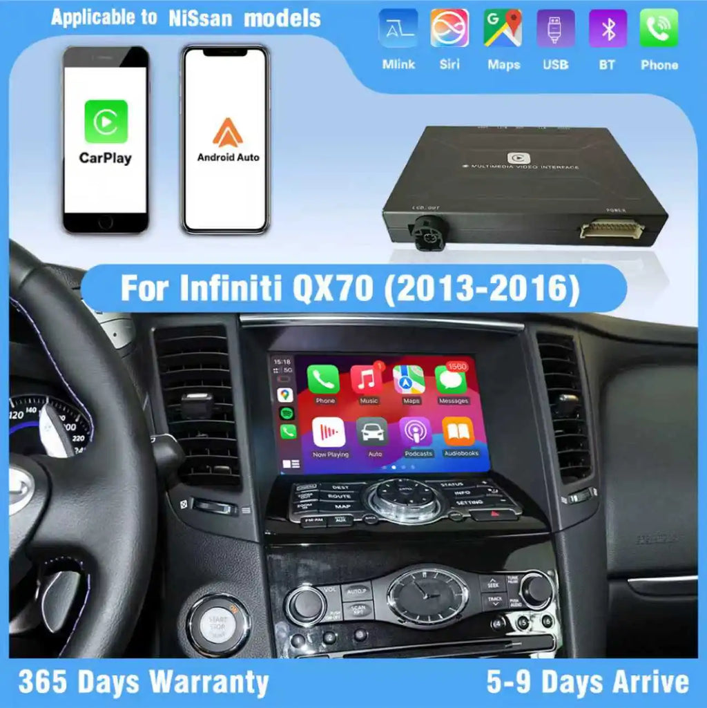 RGB - Ambient Light - for Infiniti QX70 2013-2016 - App Control - Car Interior Lighting