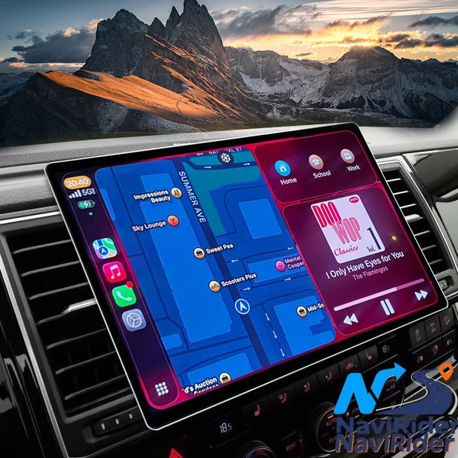 Navigation GPS Android 15 Radio Screen Multimedia Player Stereo Carplay Car Radio 12.5'' F | AUTOKITSHOP