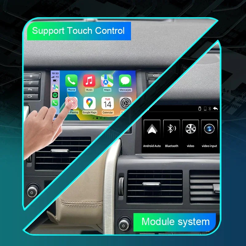 OEM Screen Upgrade Wireless CarPlay For Land Rover Discovery Sport Harman Android Auto Ai