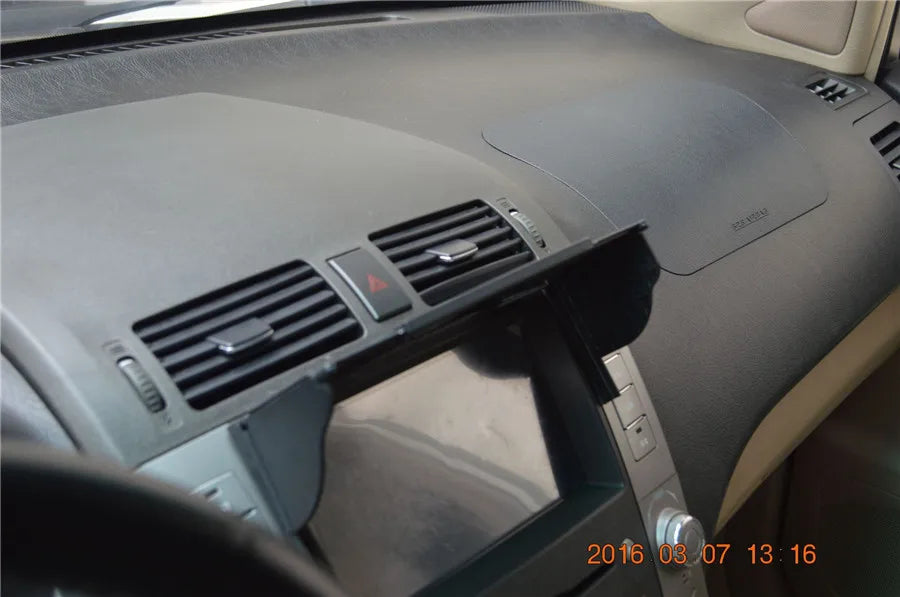 Universal Car GPS Navigation Light Cover Barrier GPS Navigator Sun Visor Sunshade Hood Wid