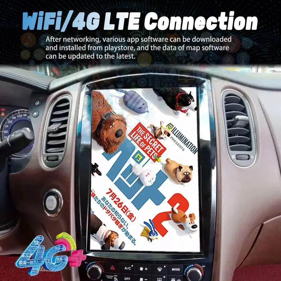 Car Multimedia Video Player For Infiniti QX50 2015-2017 EX25 EX30 EX35 2007-2013 GPS Navi  | AUTOKITSHOP