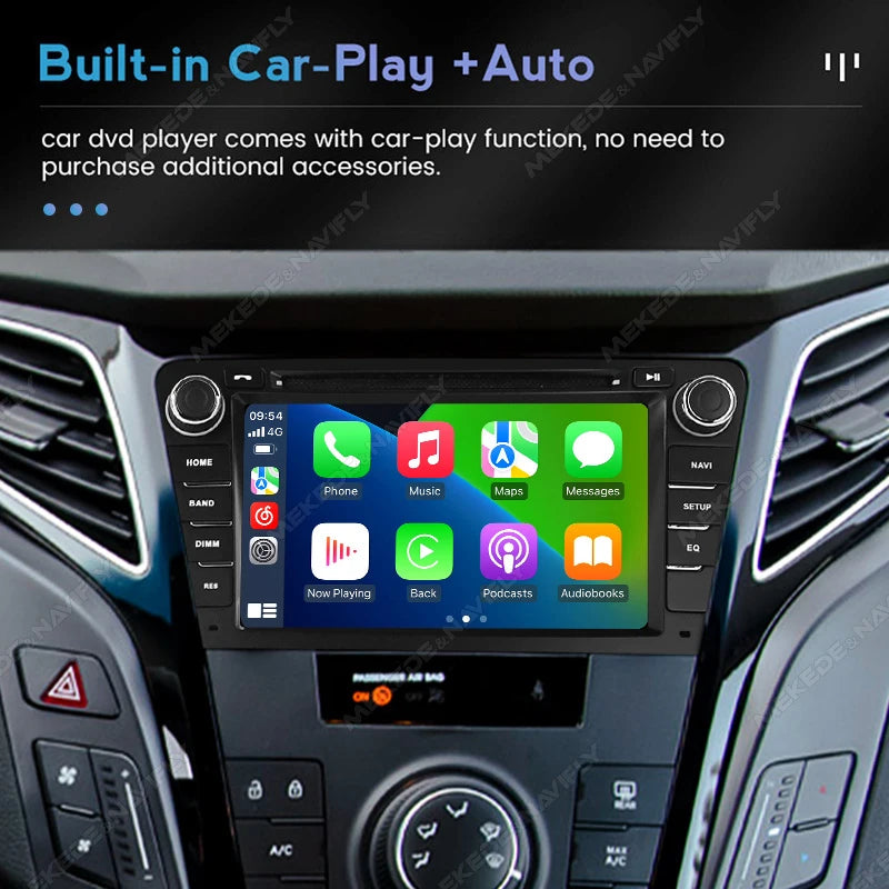 For Hyundai i40 2011 - 2019 Android 15 64G 2 Din Car Radio Carplay GPS Central Multimedia