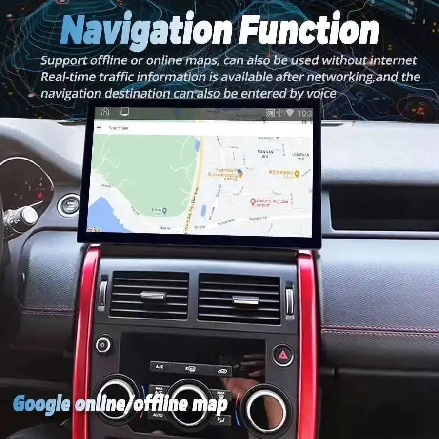 2K Screen Car Radio For Land Rover Discovery Sport L550 2015-2019 Stereo GPS Nivigation An | AUTOKITSHOP