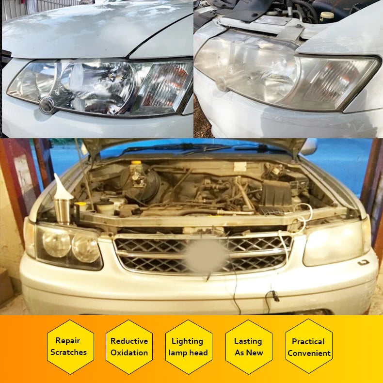 Car Headlight Refurbished Electrolytic Atomized Cup Headlamp Repair Tool 500ML Car Heating