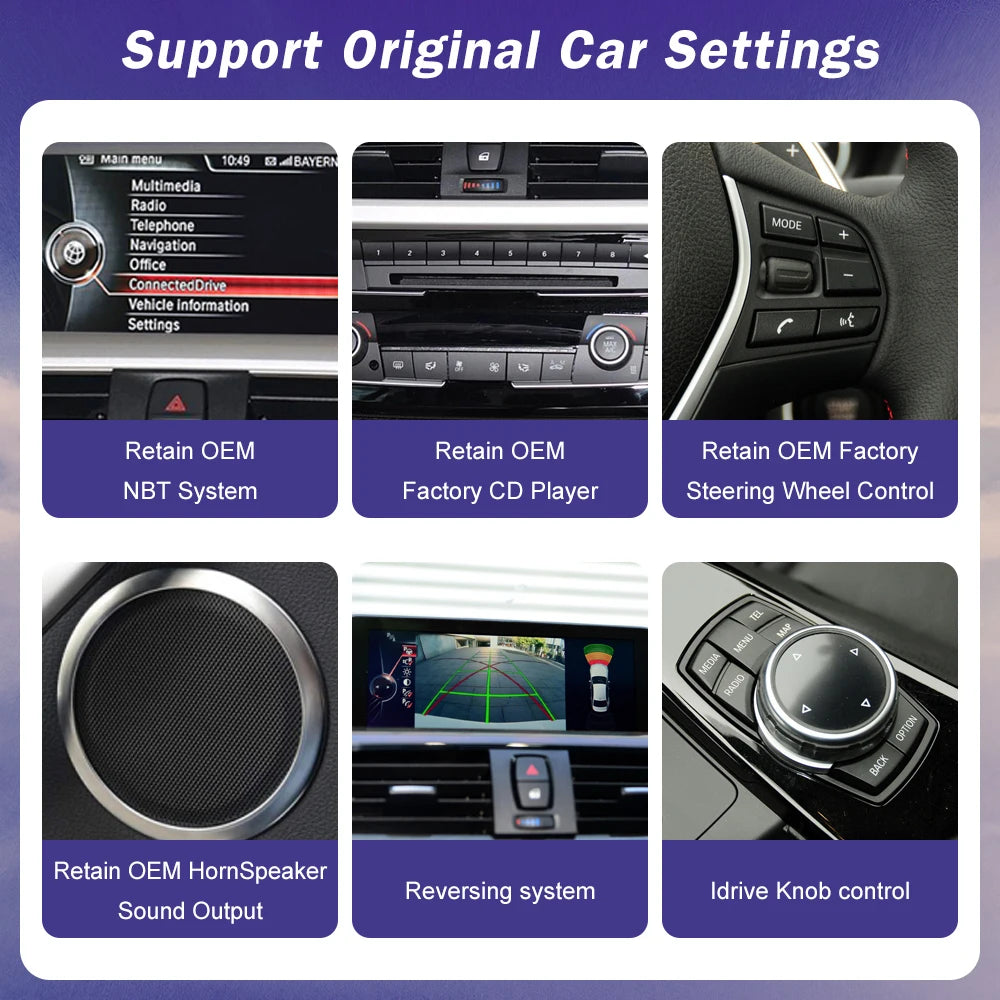 1920*720 Multimedia Touch Screen For BMW 1/2/3/4 Series F20/F21/F22/F30/F31/F33/F34/F36 An | AUTOKITSHOP