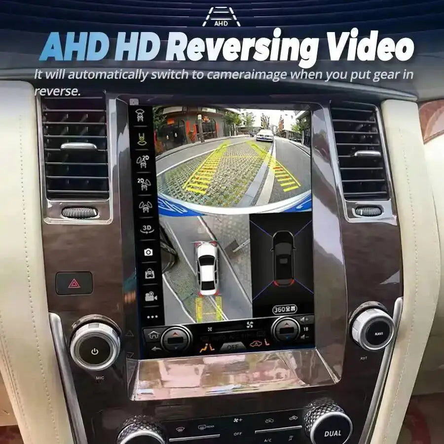 Carplay Android 15 Stereo Car GPS Navigation Multimedia Player Autoradio 12.1" For Nissan  | AUTOKITSHOP