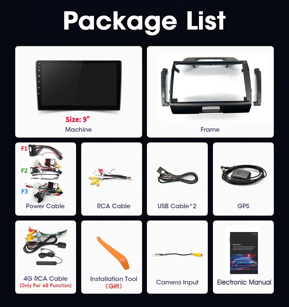Car Player Android 14 For Kia Sportage 3 SL 2010-2016 Auto Radio Multimedia Navigation Wir