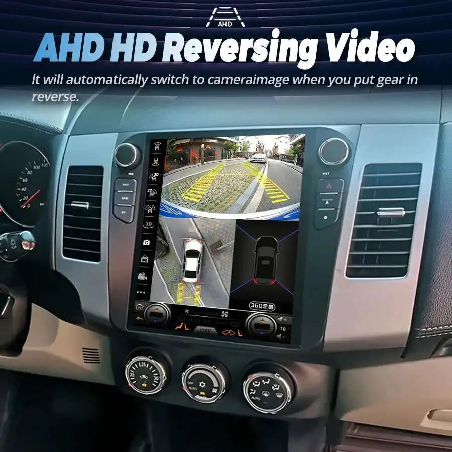 10.4" Car Android Screen Carplay For Mitsubishi Outlander 2005-2012 GU Radio Multimedia St