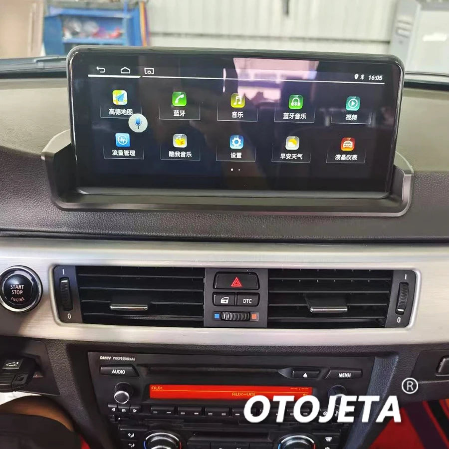 Linux Wireless CarPlay Android Auto For BMW 3 Series E90 2004-2011 10.25" Car Radio Multim