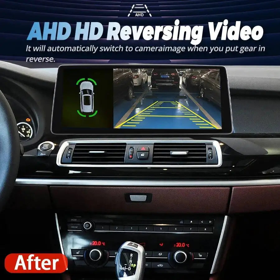 Android 14Car Multimedia Video Player HU GPS Screen For BMW 5 Series GT F07 F07N 2013-2017