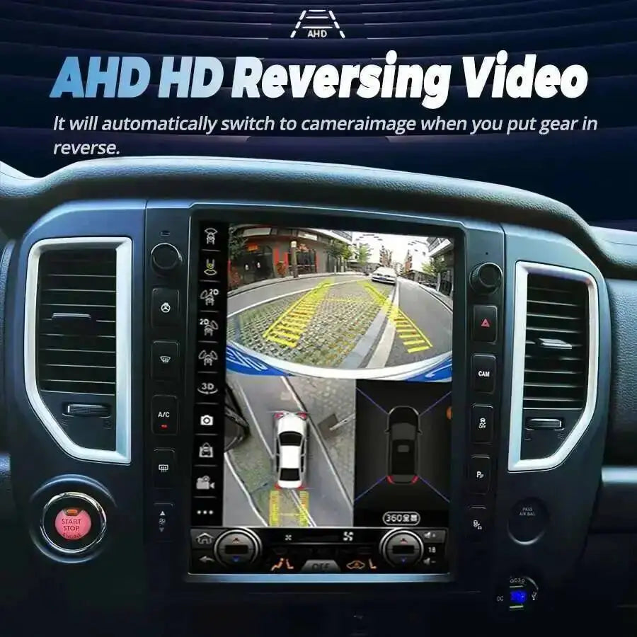 13inch 2din Android Screen Carplay For Nissan Titan 2016 2017 2018 Car Multimedia Video Pl | AUTOKITSHOP