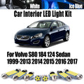 LED Interior Light Kit for Volvo S80 184 124 Sedan 1999- 2016 - Canbus Dome Map Door Trunk Bulbs | AUTOKITSHOP