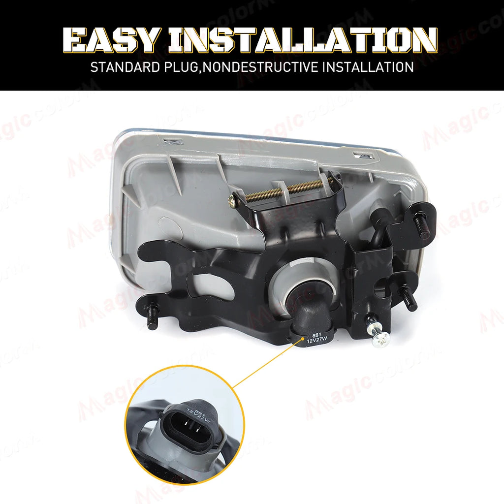 For Chevy Silverado Tahoe Suburban 2007 2008 2009 2010 2011 2012 2013 2014 2015 Fog Lamps  | AUTOKITSHOP