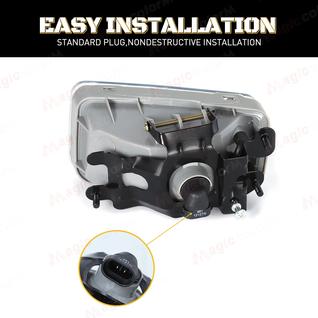 For Chevy Silverado Tahoe Suburban 2007 2008 2009 2010 2011 2012 2013 2014 2015 Fog Lamps  | AUTOKITSHOP