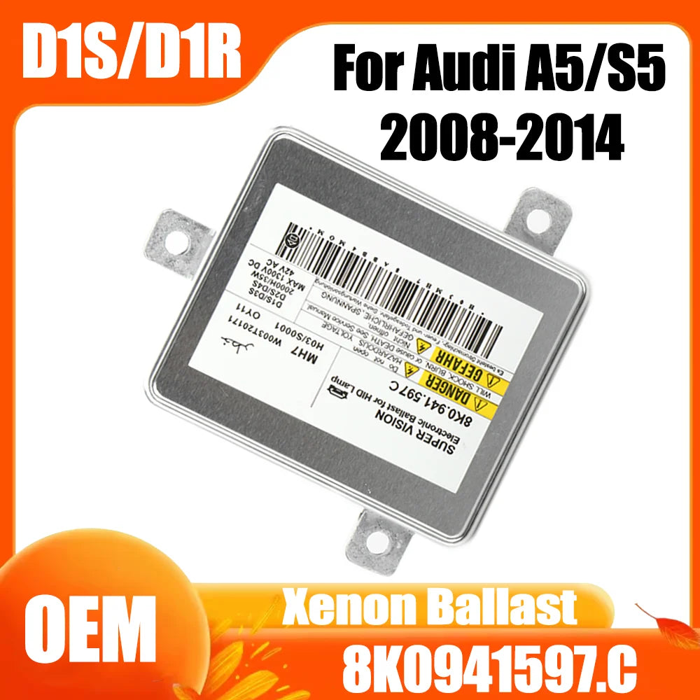 OEM 8K0941597.C D1S/D1R Xenon Headlight electrics Ballast Control Unit Module For Audi A5/