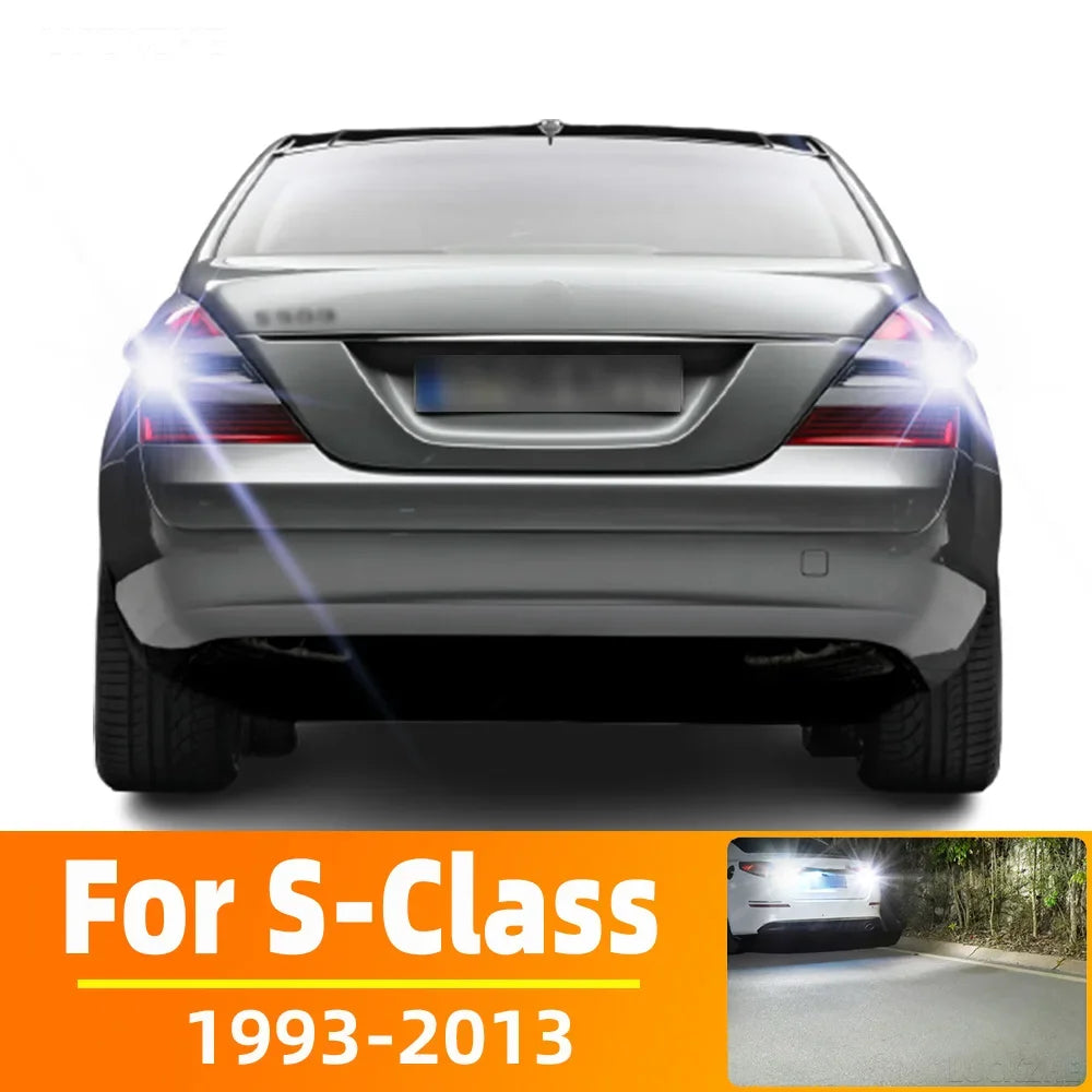 LED Interior Light Kit for Mercedes Benz S Class W220 W221 C215 C216 Accessories 1998-2013 - Canbus Dome Map Door Tru...