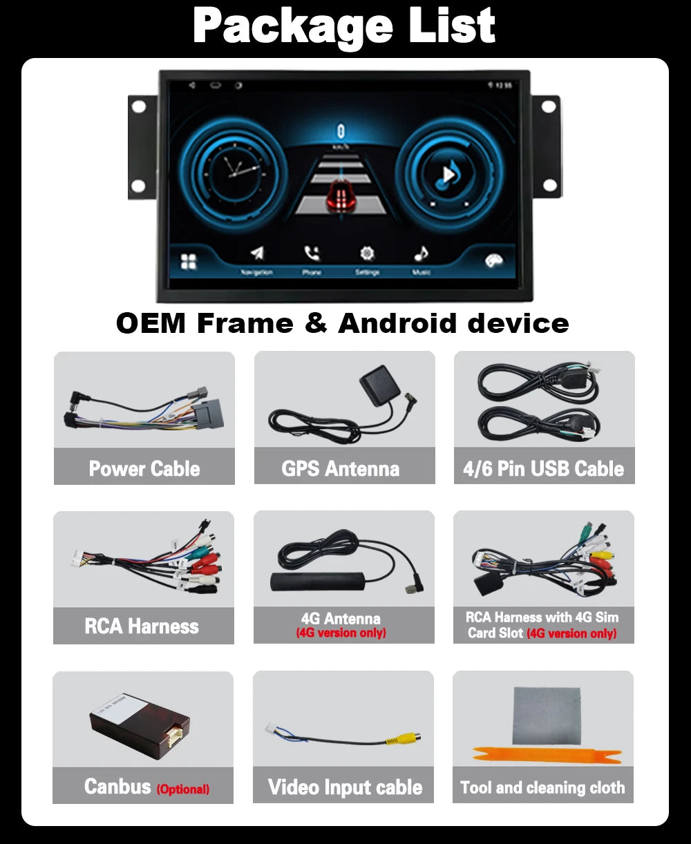 7" Auto Radio GPS Navigation For Citroen C3 DS3 C5 2009-2017 Carplay Android 15 Radio Ster