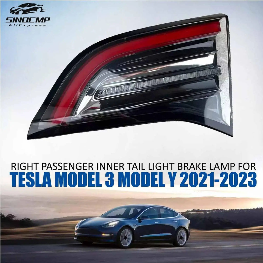 Right Passenger Inner Tail Light Rear Reverse Brake Stop Lamp 1502089-00-B For Tesla Model
