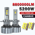 ACTVTCA 5200W 8800000LM H7 H4 H11 Led Headlight High Power CSP Canbus H1 H8 9005 HB3 9006