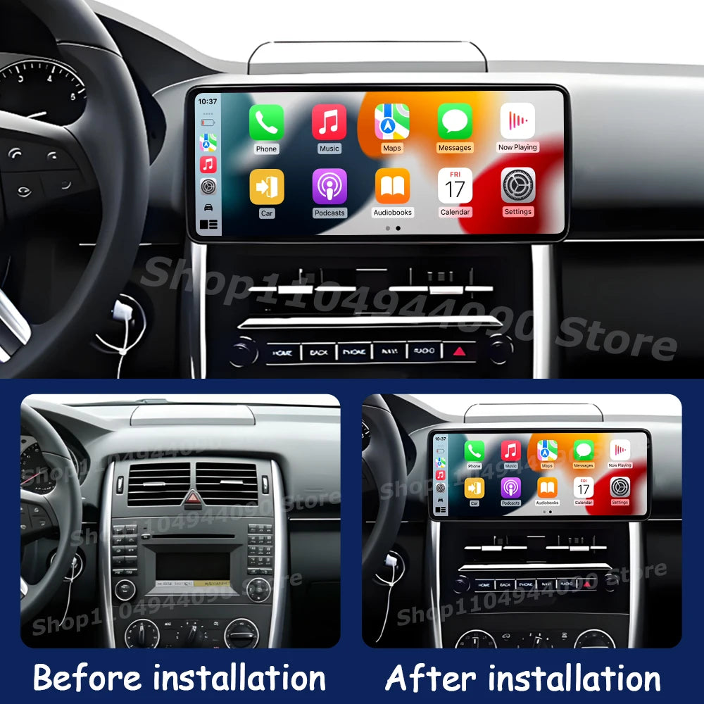 for Benz B200 2008-2011 Multimedia Radio Player Car Touch Display Screen GPS Navi WiFi Wir