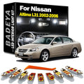 16-Piece LED Interior Light Kit for Nissan Altima L31 - Canbus Error-Free Bulbs | AUTOKITSHOP