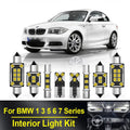 LED Interior Light Kit for BMW 1 3 5 6 7 Series E87 E81 F20 E46 E90 E91 E92 E93 E39 E60 E61 F10 F11 E63 F12 F06 E65 E...