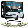 Car Bulb LED Interior Dome Map Trunk Light Kit For Skoda Fabia 1 2 3 MK1 MK2 MK3 1999-2017