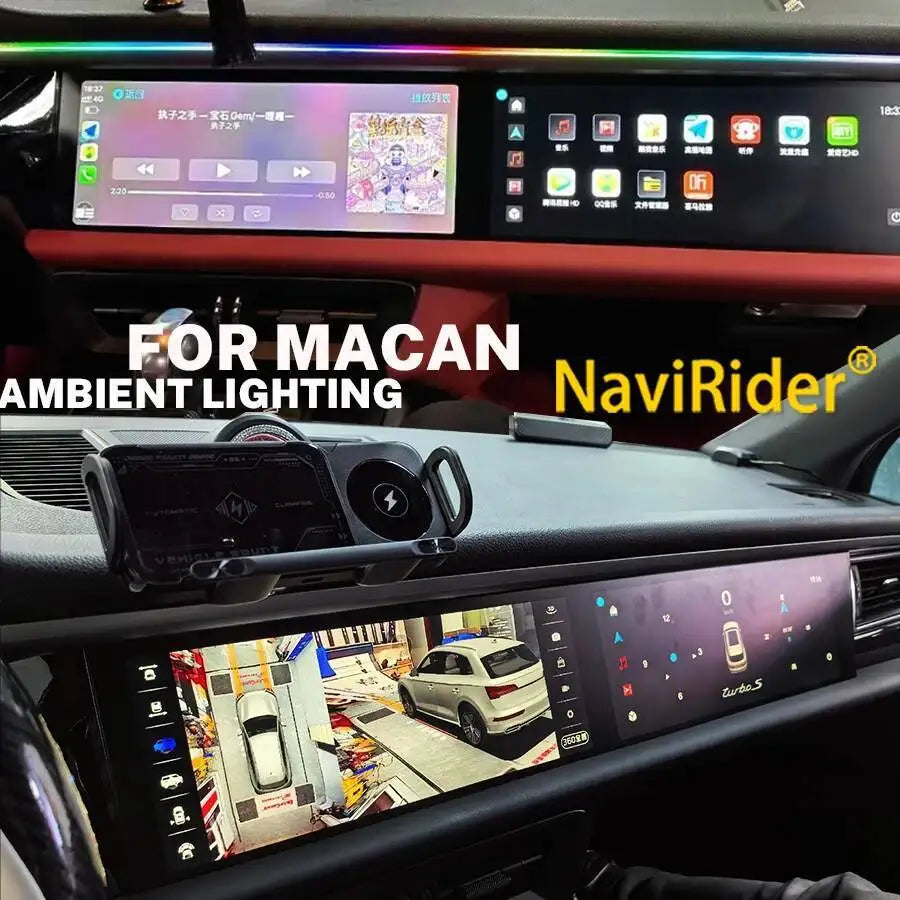 RGB - Ambient Light - for Porsche 2014-2017 - Car Interior Lighting | AUTOKITSHOP