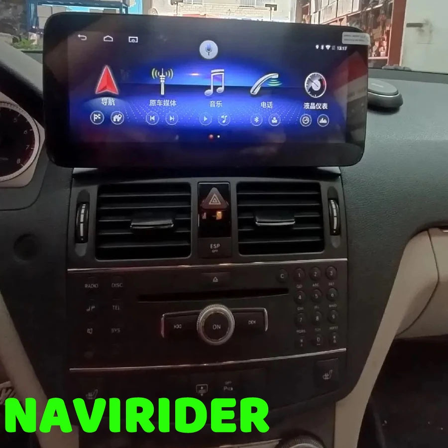 RGB - Ambient Light - for Mercedes C180 W204 - Car Interior Lighting