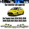 8-Piece LED Interior Light Kit for Toyota Yaris 2015 - 2019 - Canbus Dome Map Door Trunk Bulbs | AUTOKITSHOP
