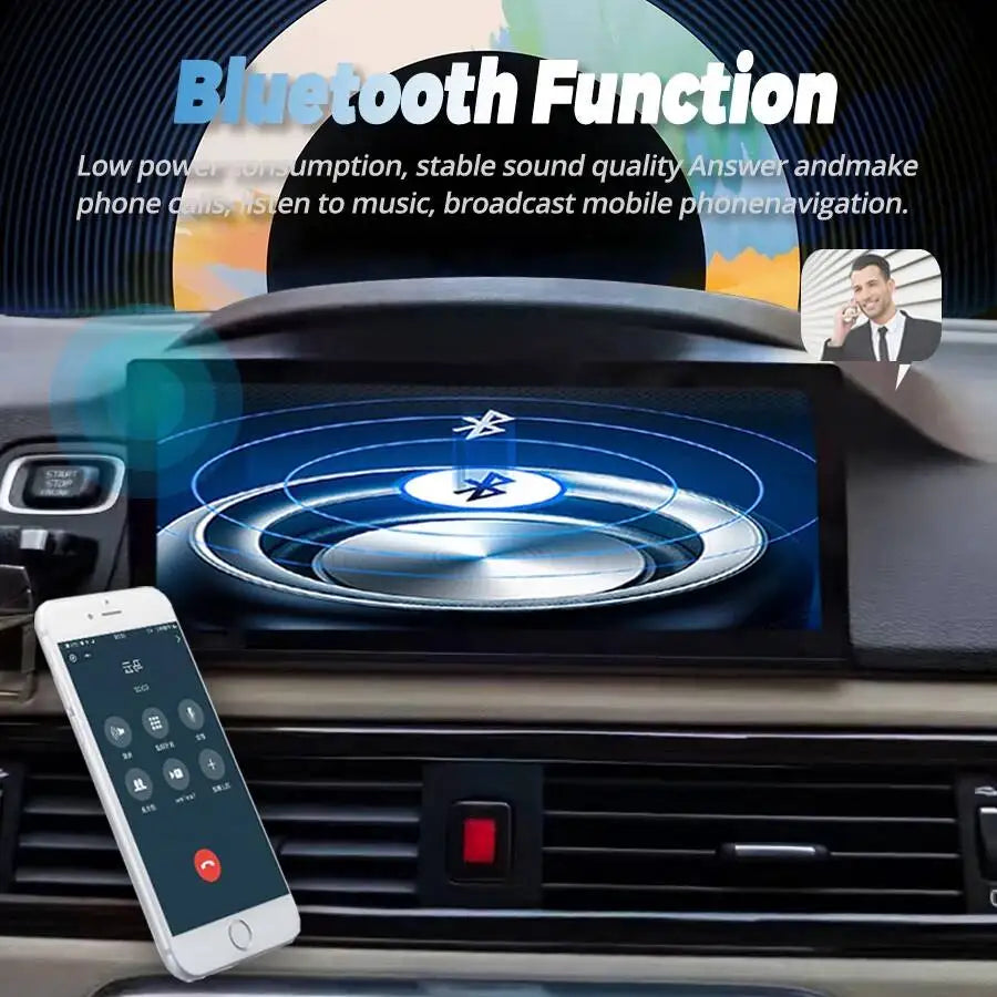 8.8" Android 15 Car HU Multimedia Player Auto Stereo Radio Carplay Navigation For Volvo S6