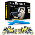 LED Interior Light Kit for Renault Clio 4 - Canbus Error-Free Bulbs | AUTOKITSHOP