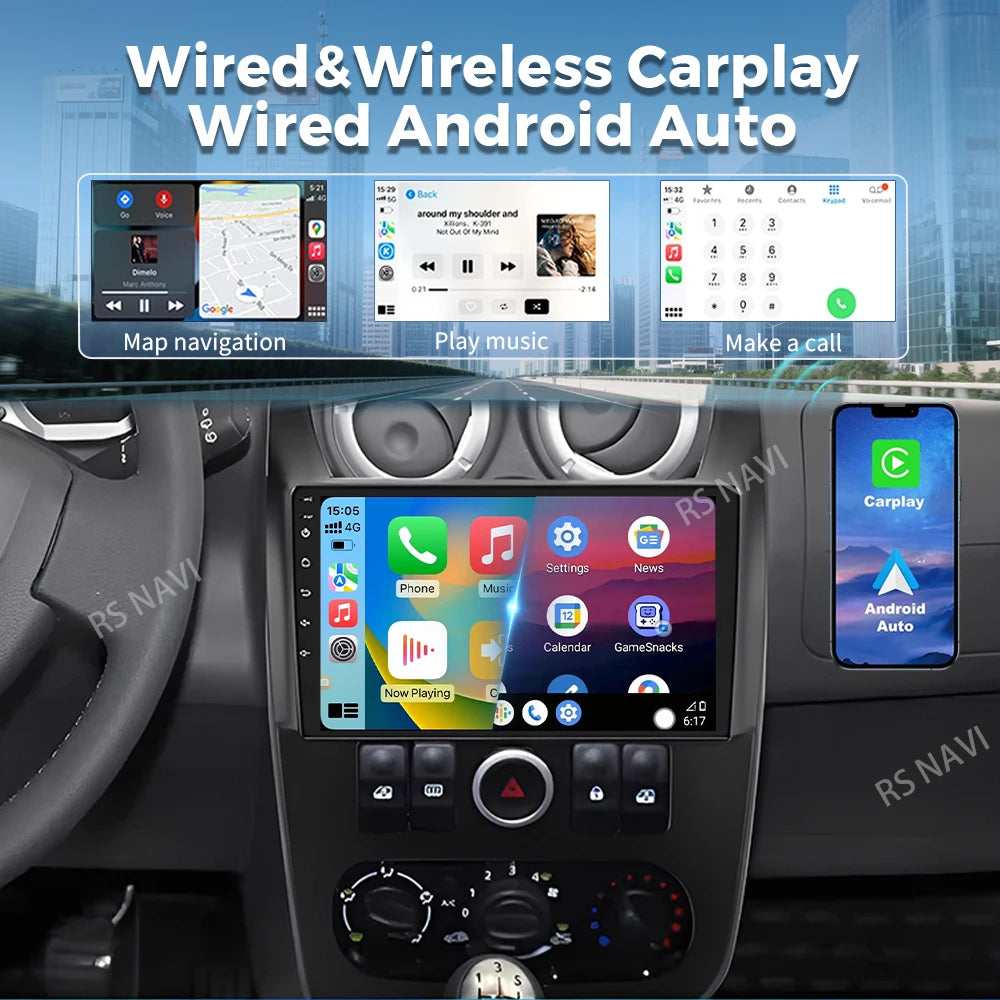 Android 16 For LADA Largus 2012 - 2021 2K QLED Android Car Radio Multimedia Video Player G